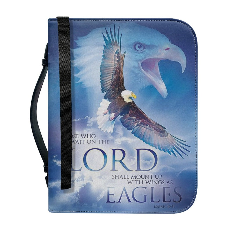 Personalized Isaiah 40:31 Eagle Bible Cover