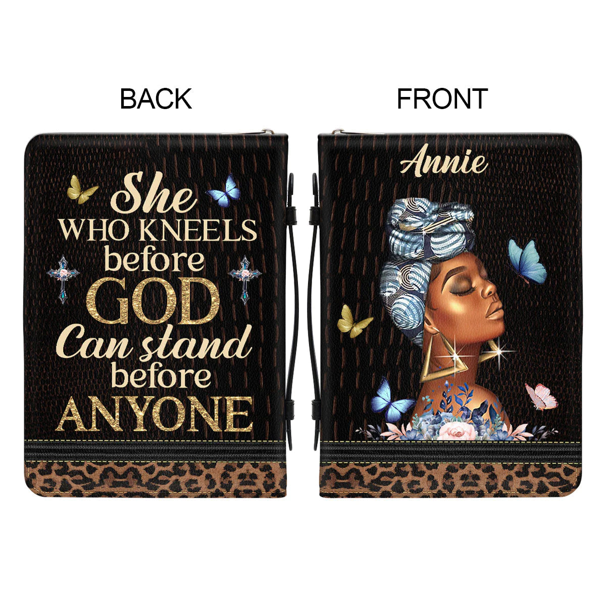 Personalized What God Says About You Bible Cover