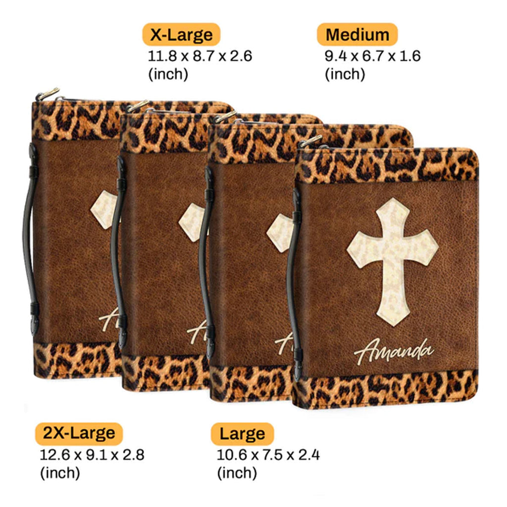 Personalized Be Still & Know Bible Cover