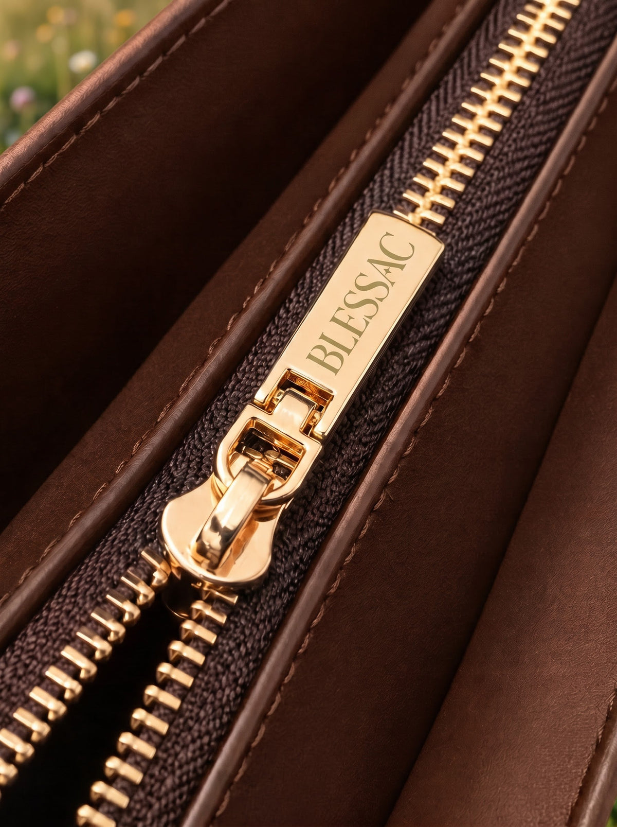 Psalm 23:1 Applique Leather Handbag