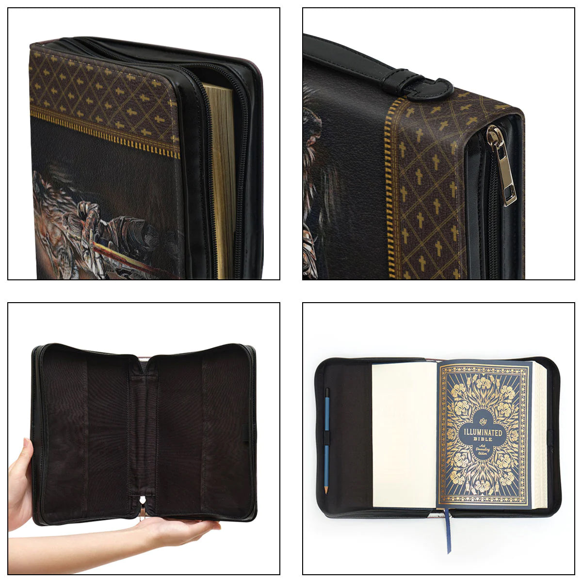 Custom Daughter of God Lion Bible Cover