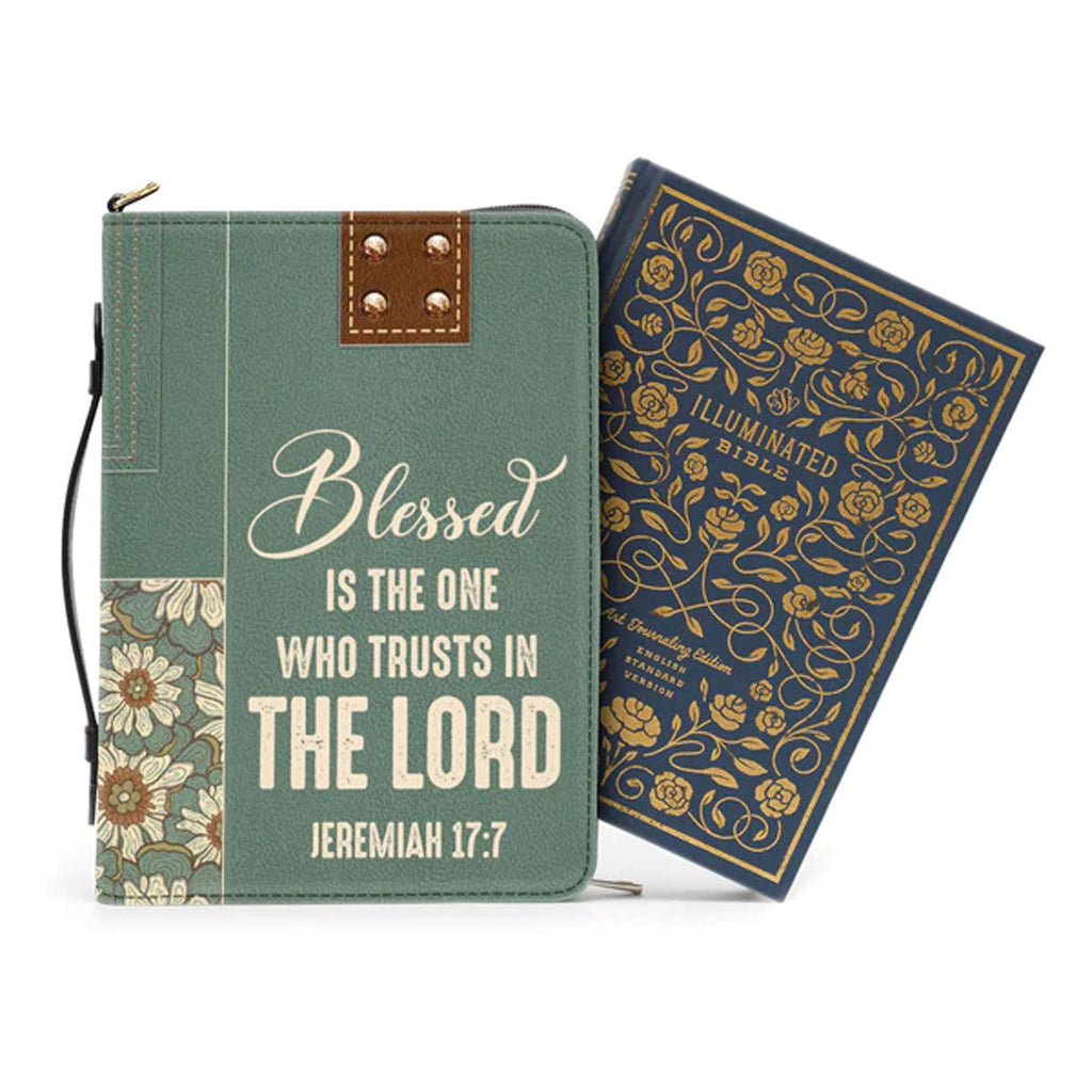 Personalized Blessed Is The One Bible Cover