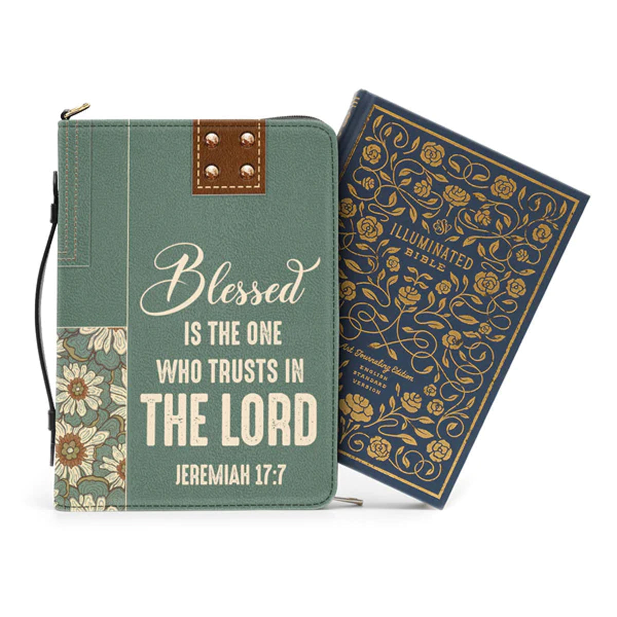 Personalized Blessed Is The One Bible Cover