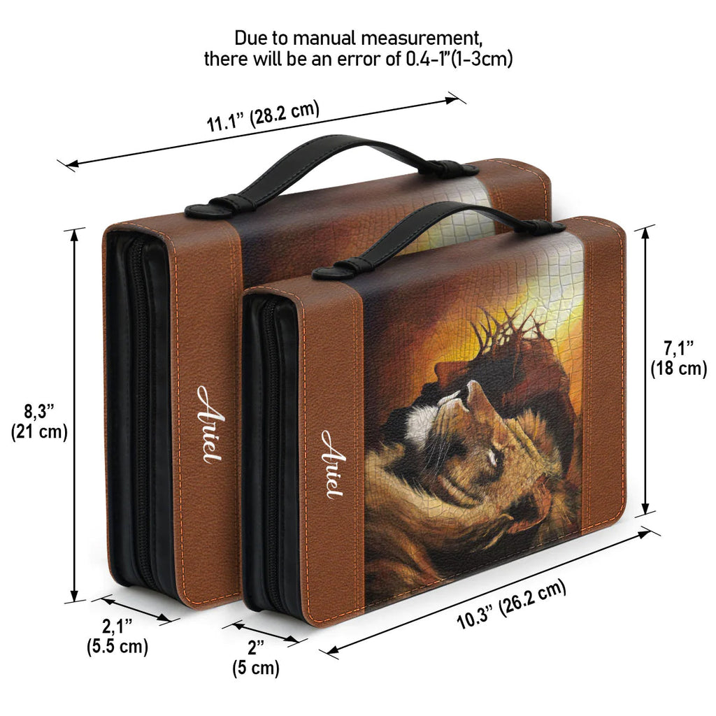 Personalized Power in Jesus Name Bible Cover