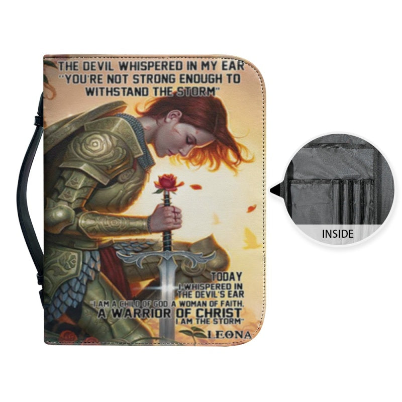Personalized Warrior of Faith Bible Cover