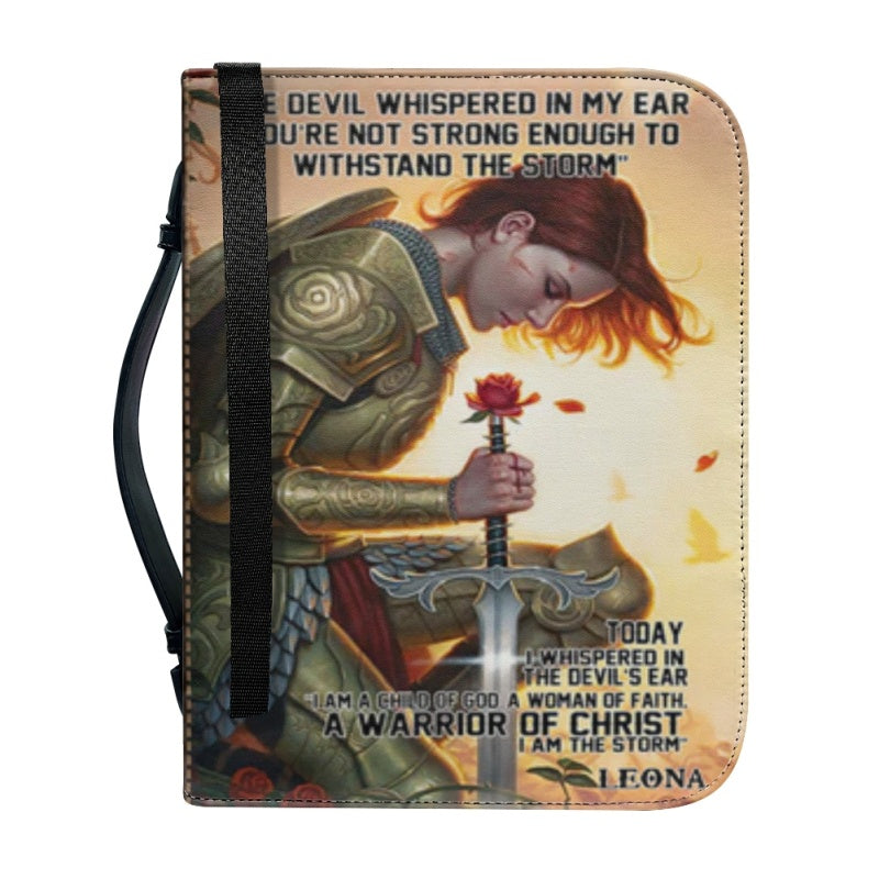Personalized Warrior of Faith Bible Cover