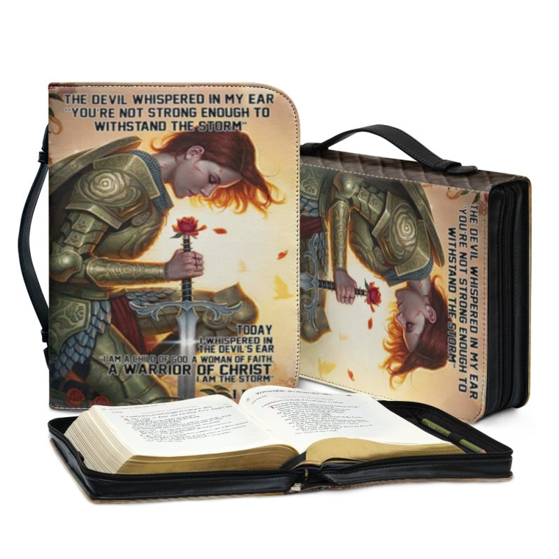 Personalized Warrior of Faith Bible Cover