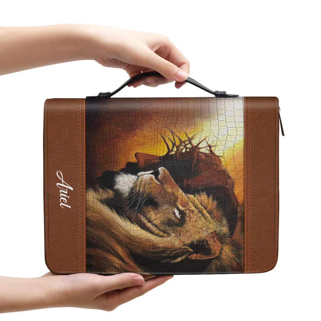 Personalized Power in Jesus Name Bible Cover