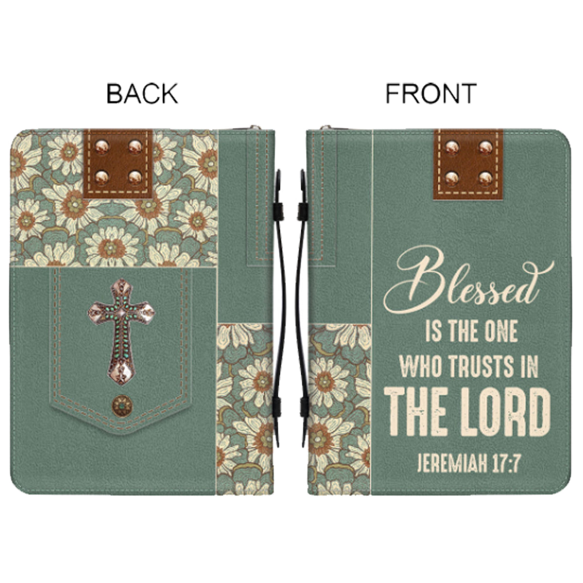 Personalized Blessed Is The One Bible Cover