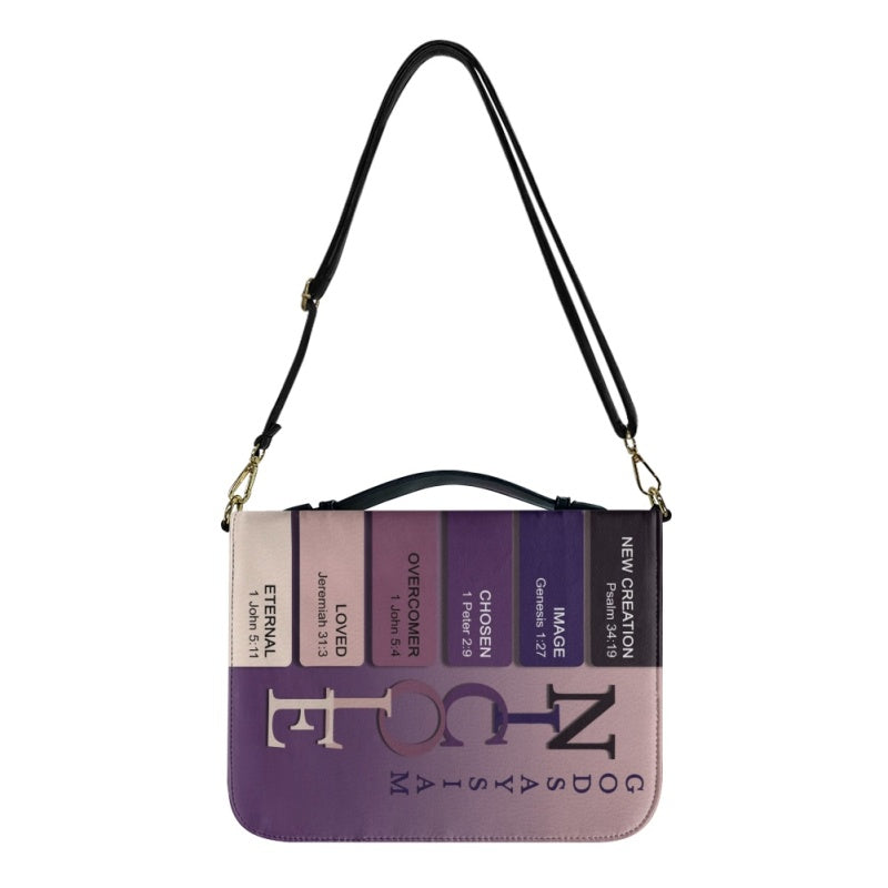Personalized Name Meaning Lavender Bible Cover