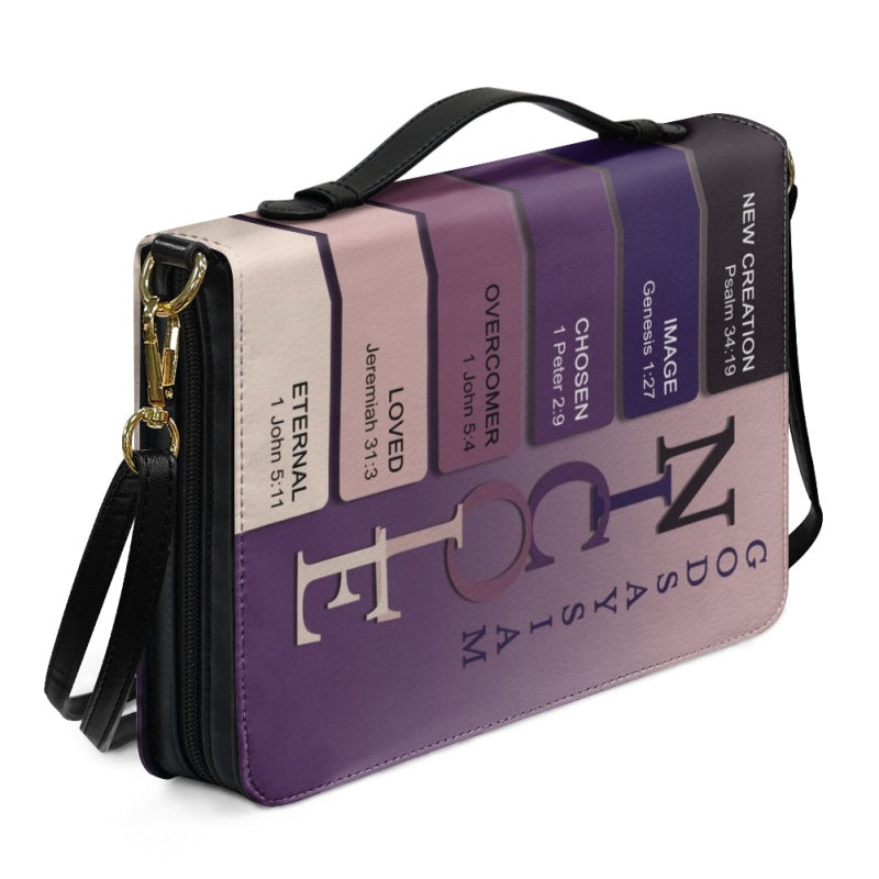 Personalized Name Meaning Lavender Bible Cover