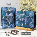 Jesus The Way The Truth Personalized Bible Cover