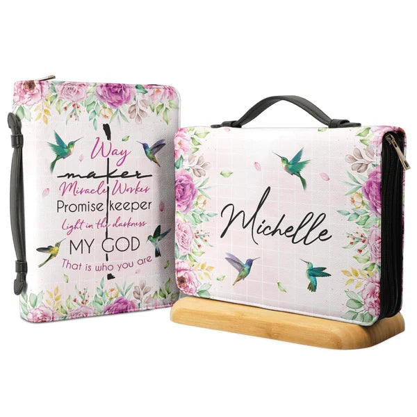 Way Maker Floral Inspirations Bible Cover