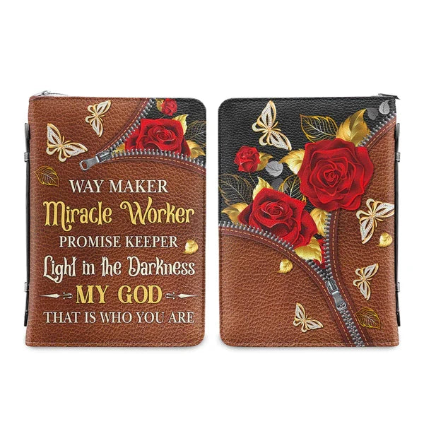 Way Maker Butterfly Personalized Bible Cover