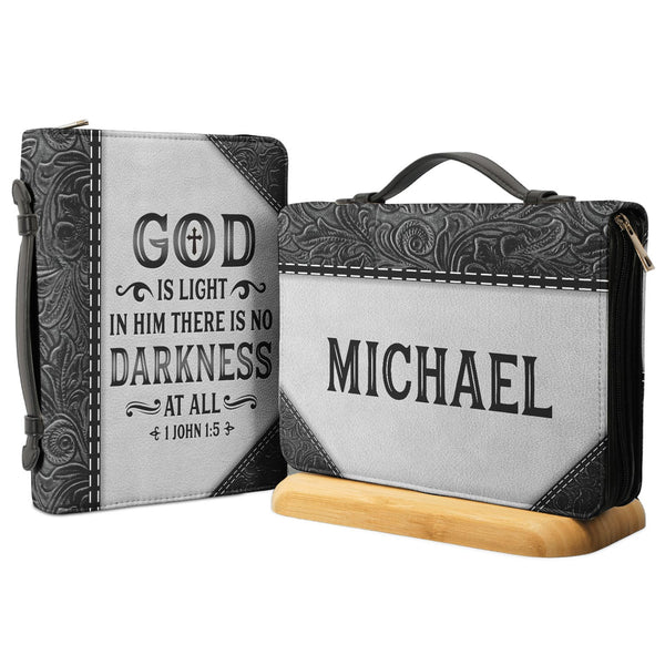 Divine Radiance 'God is Light' Bible Cover