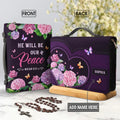 Personalized Micah 5:5 Peace Bible Cover
