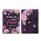 Personalized Micah 5:5 Peace Bible Cover
