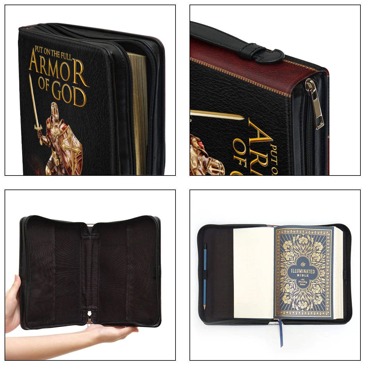 Personalized Armor of God Bible Cover