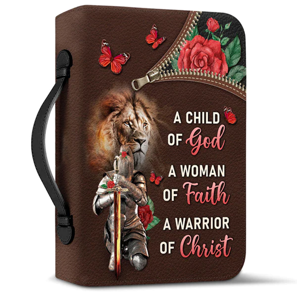 Personalized Warrior of Christ Bible Cover