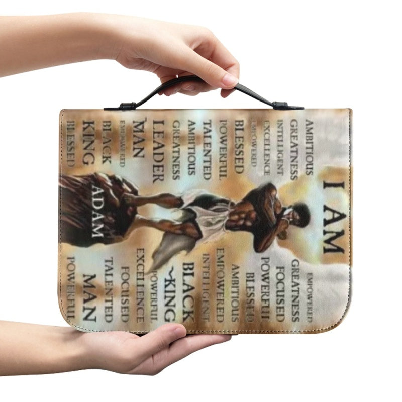Personalized "I AM" Armor of God Bible Cover