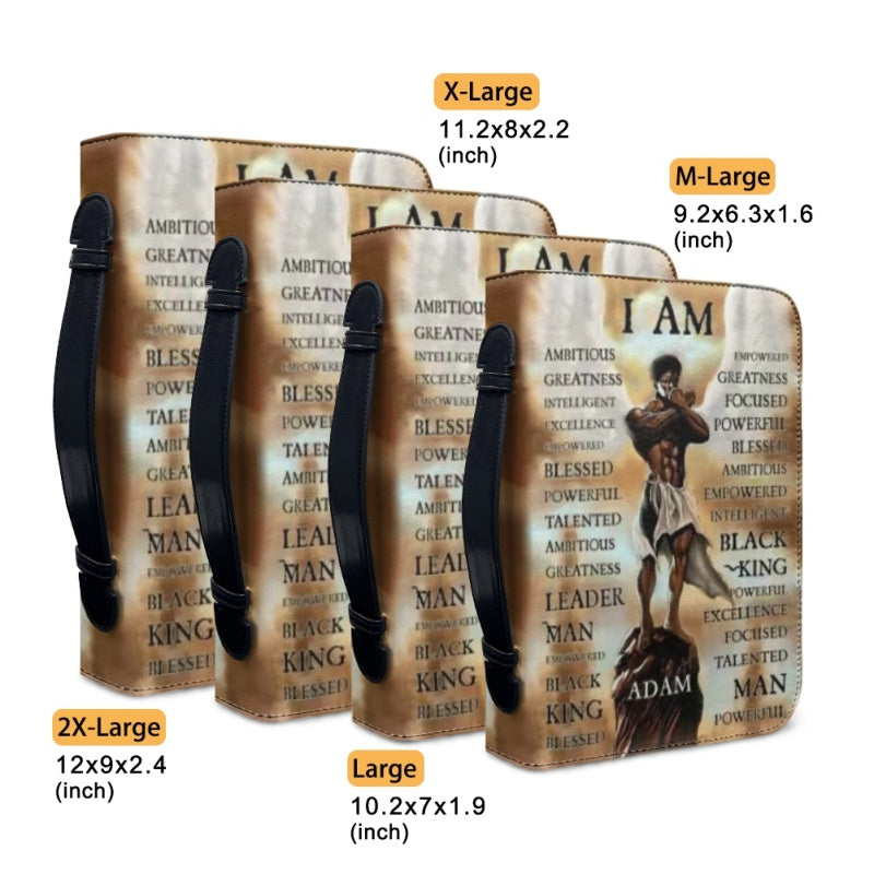 Personalized "I AM" Armor of God Bible Cover