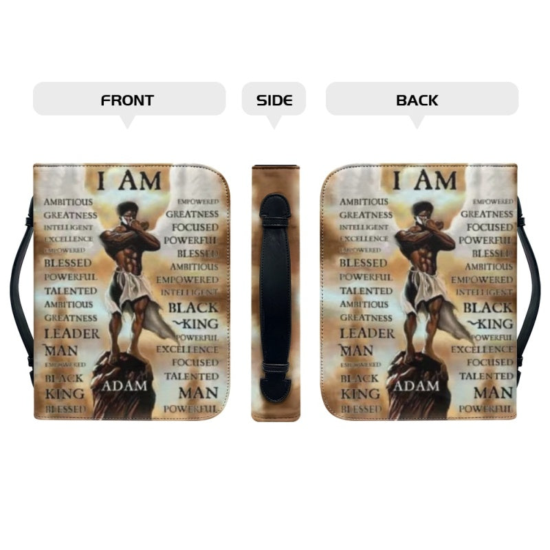 Personalized "I AM" Armor of God Bible Cover