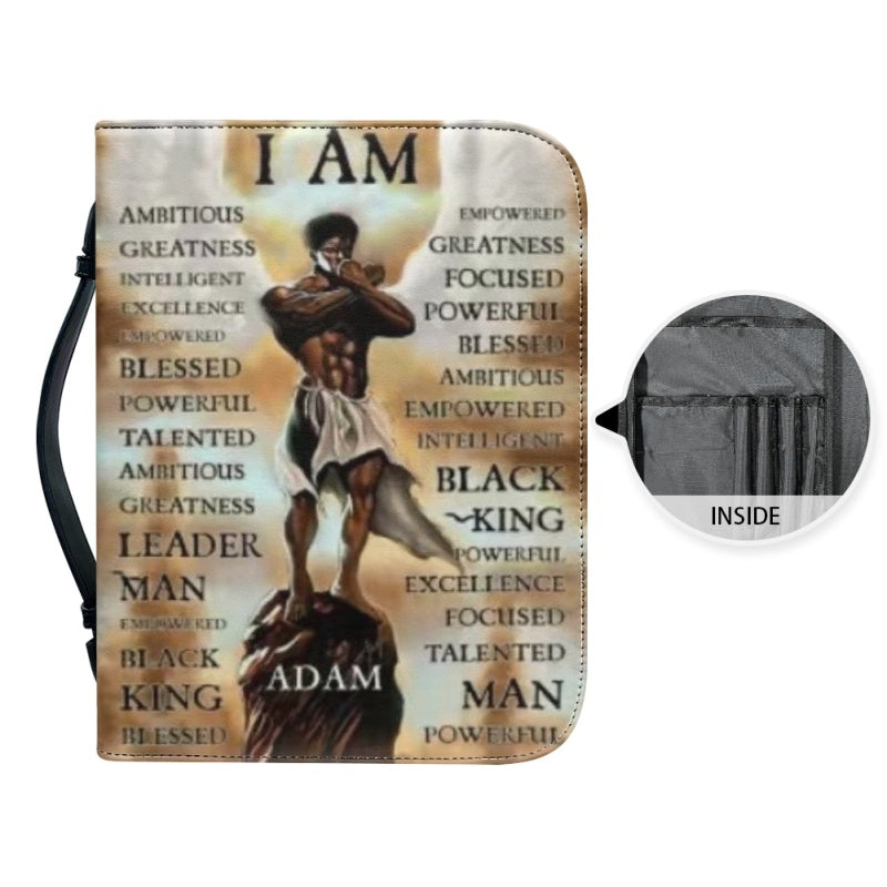 Personalized "I AM" Armor of God Bible Cover