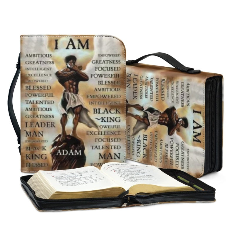 Personalized "I AM" Armor of God Bible Cover