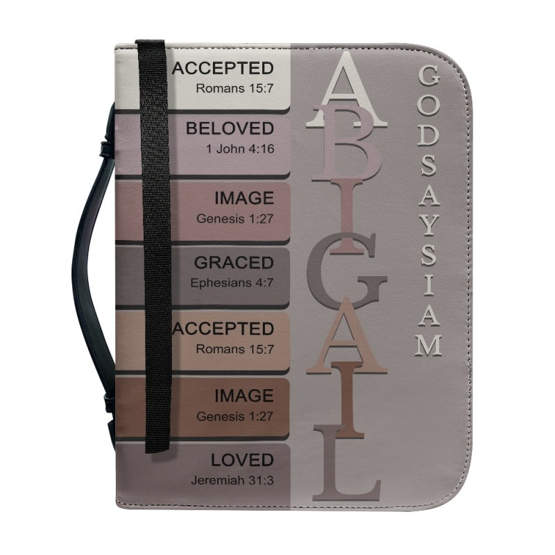 Personalized Name Meaning Bible Cover