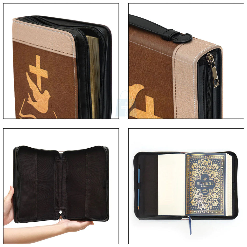 By Grace Through Faith Personalized Bible Cover