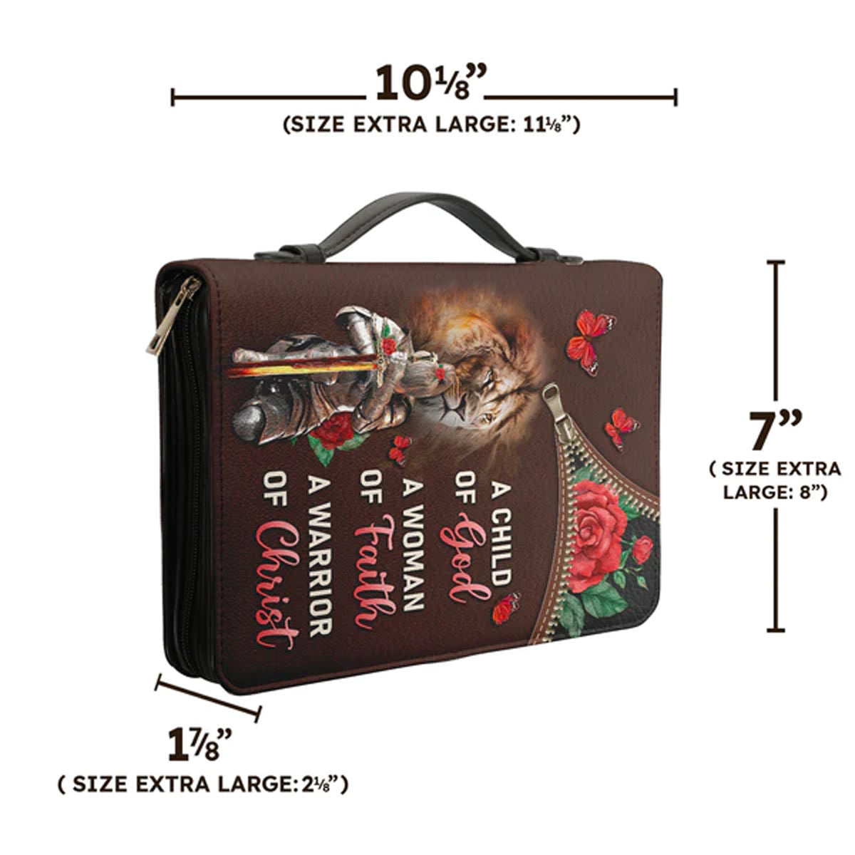 Personalized Warrior of Christ Bible Cover