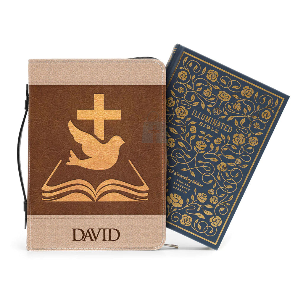 By Grace Through Faith Personalized Bible Cover