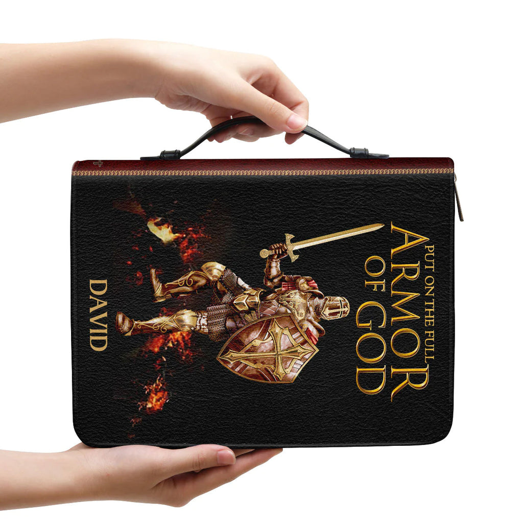 Personalized Armor of God Bible Cover