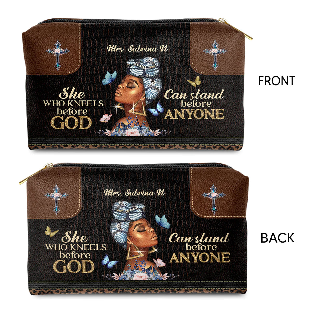 She Who Kneels Before God Cosmetic Bag