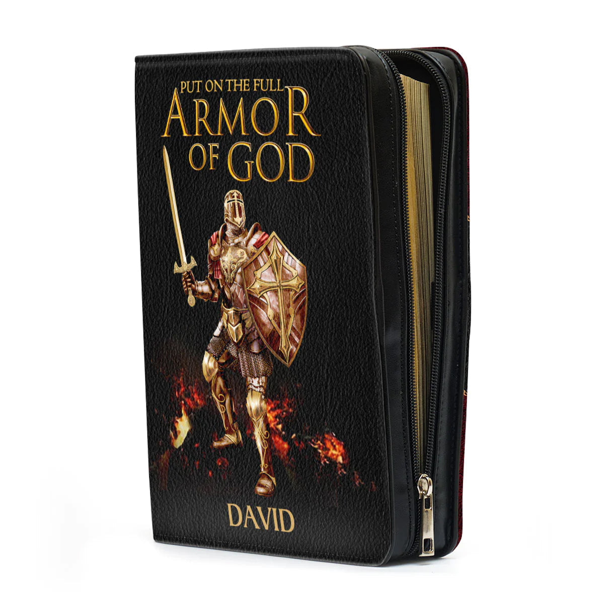 Personalized Armor of God Bible Cover