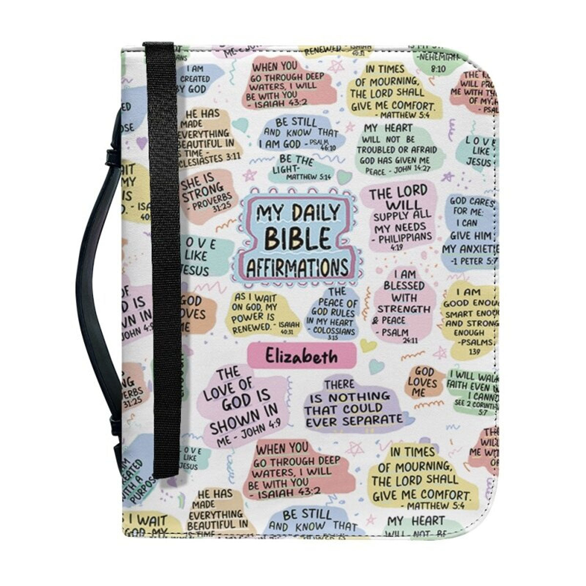 Personalized Daily Affirmation Bible Cover