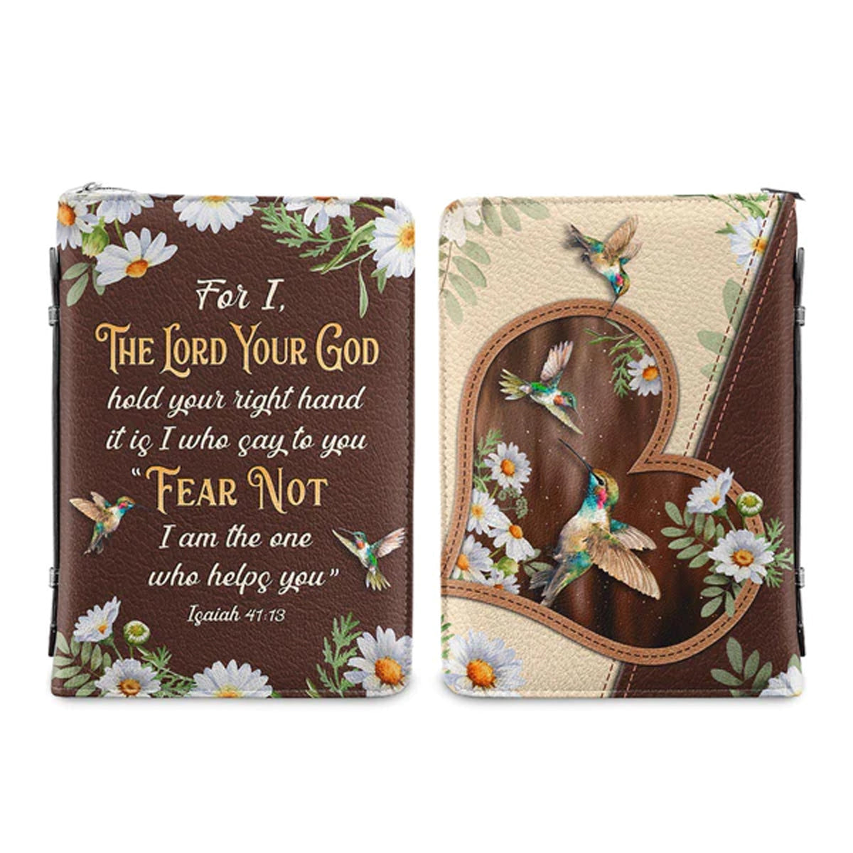 Personalized Isaiah 41:13 Bible Cover
