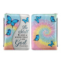 Personalized Be Still Butterfly Bible Cover