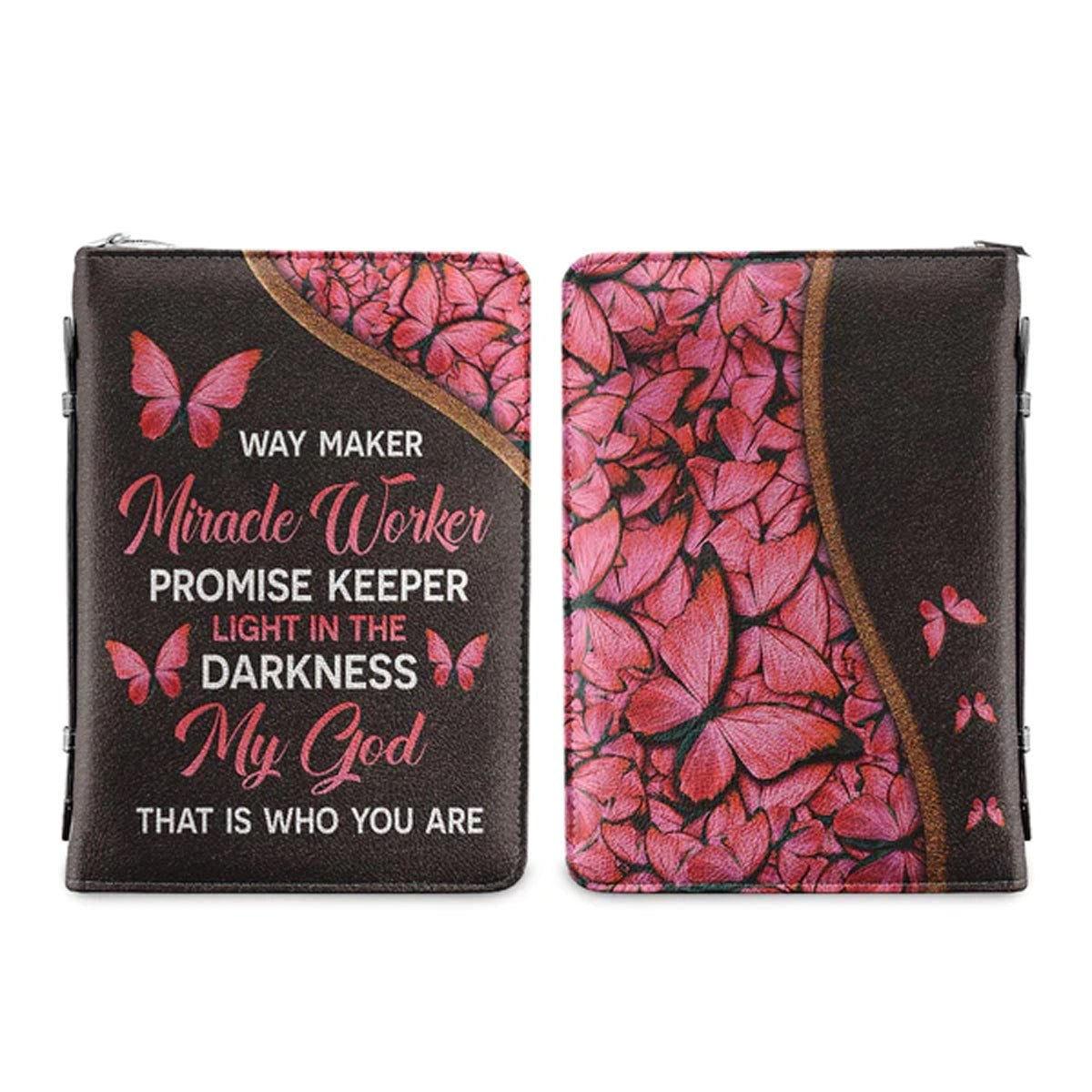 Floral Faith Way Maker Bible Cover Case