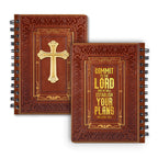 Personalized "Commit To The Lord" Spiral Prayer Journal