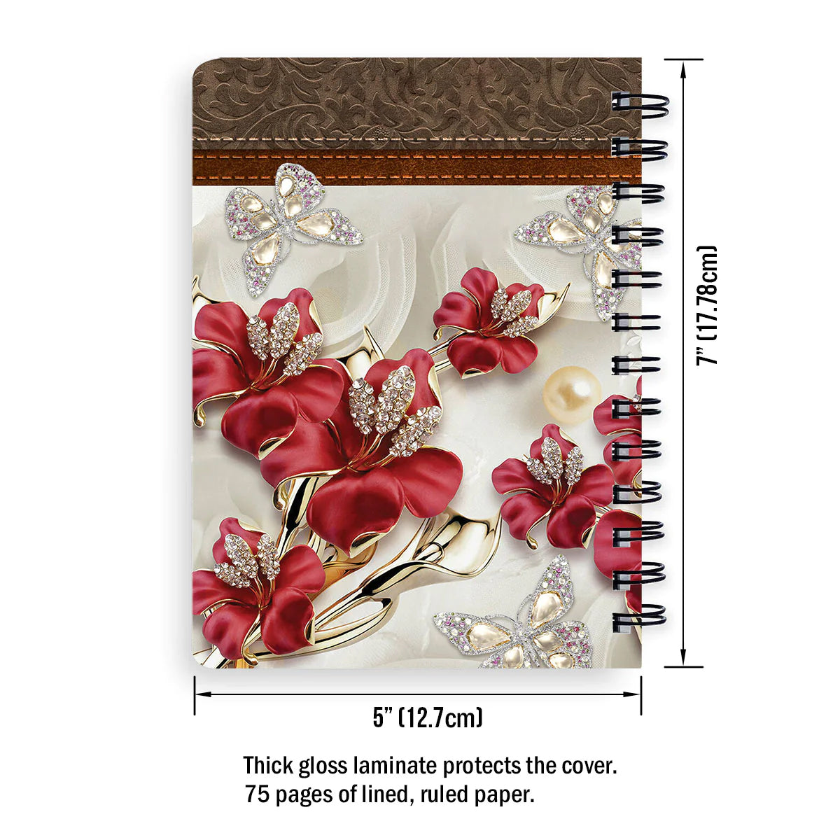 Personalized "I Am A Child Of God" Christian Spiral Journal