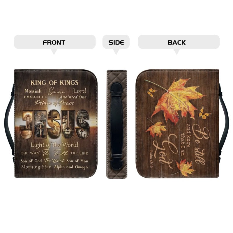 Personalized King of Kings Lion Bible Cover