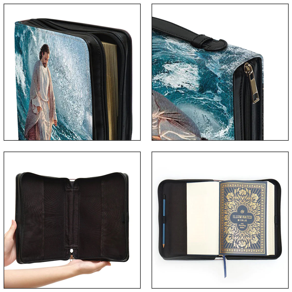 Walk By Faith Personalized Bible Cover