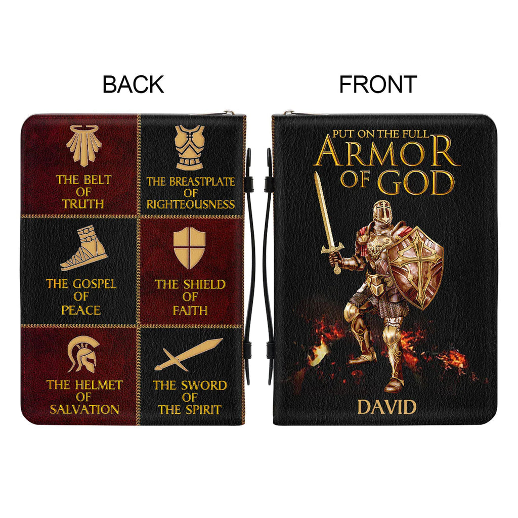 Personalized Armor of God Bible Cover