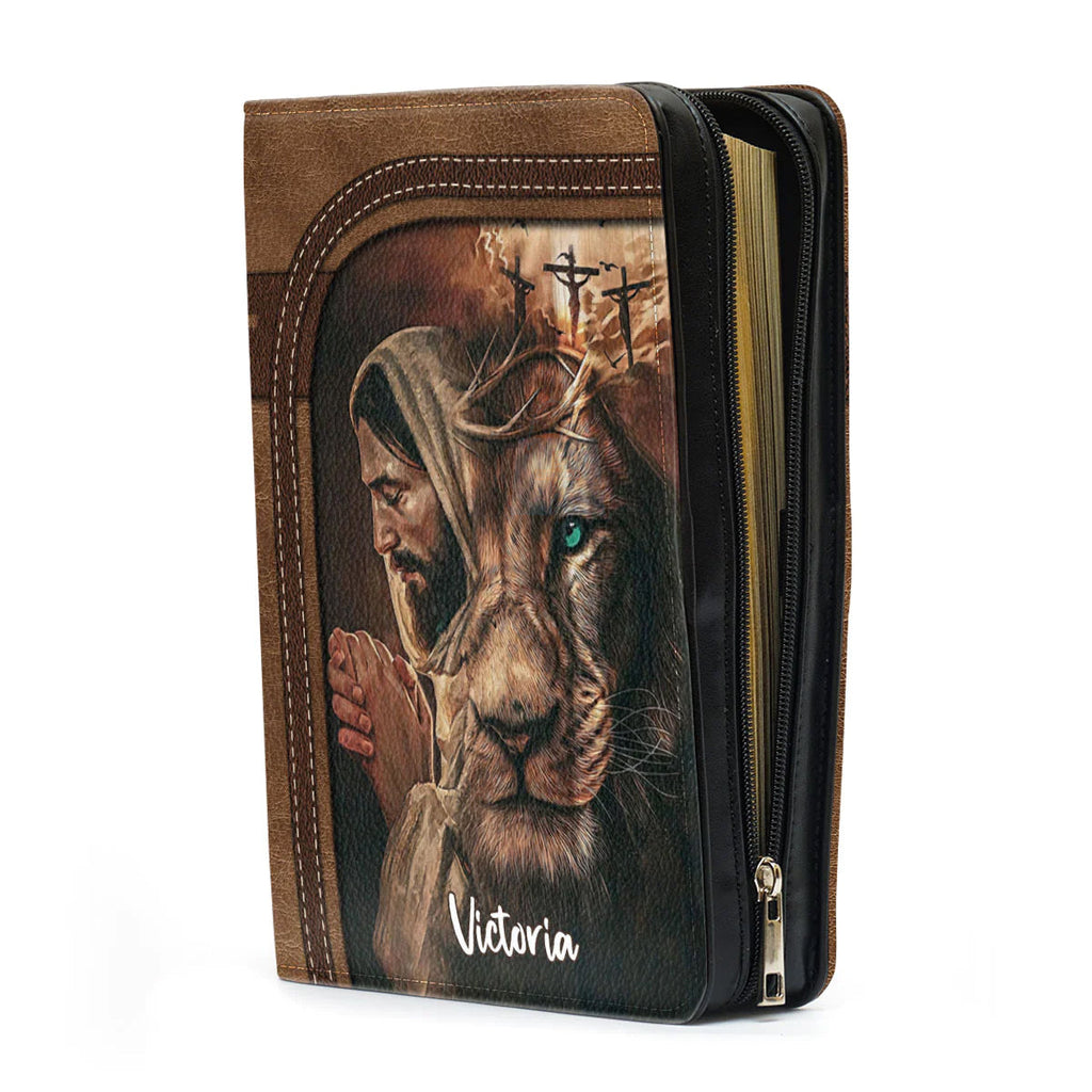 His Life Saved My Life Personalized Bible Cover