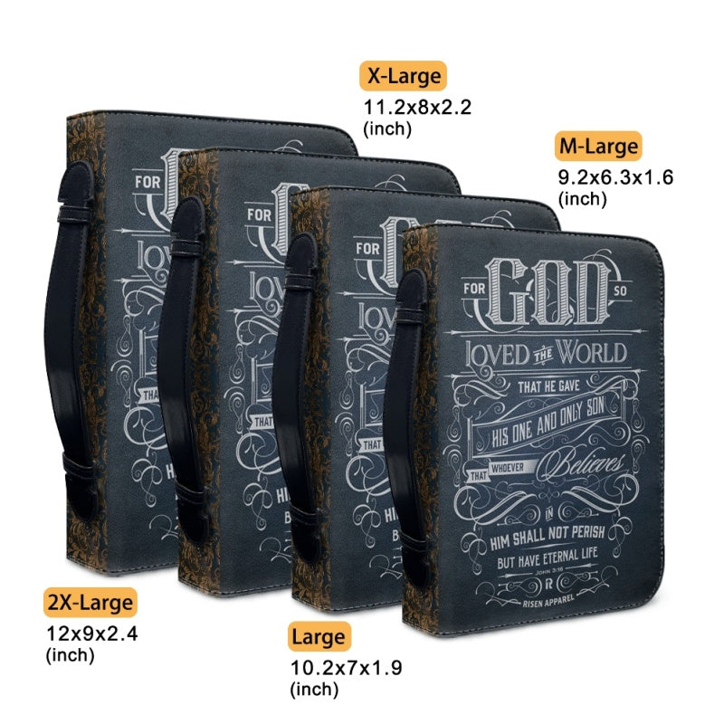 Custom For God So Loved The World Bible Cover