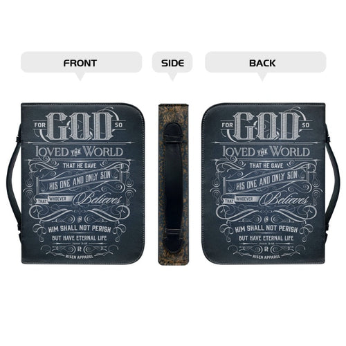 Custom For God So Loved The World Bible Cover