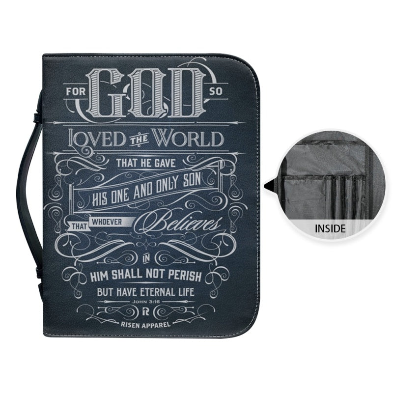 Custom For God So Loved The World Bible Cover