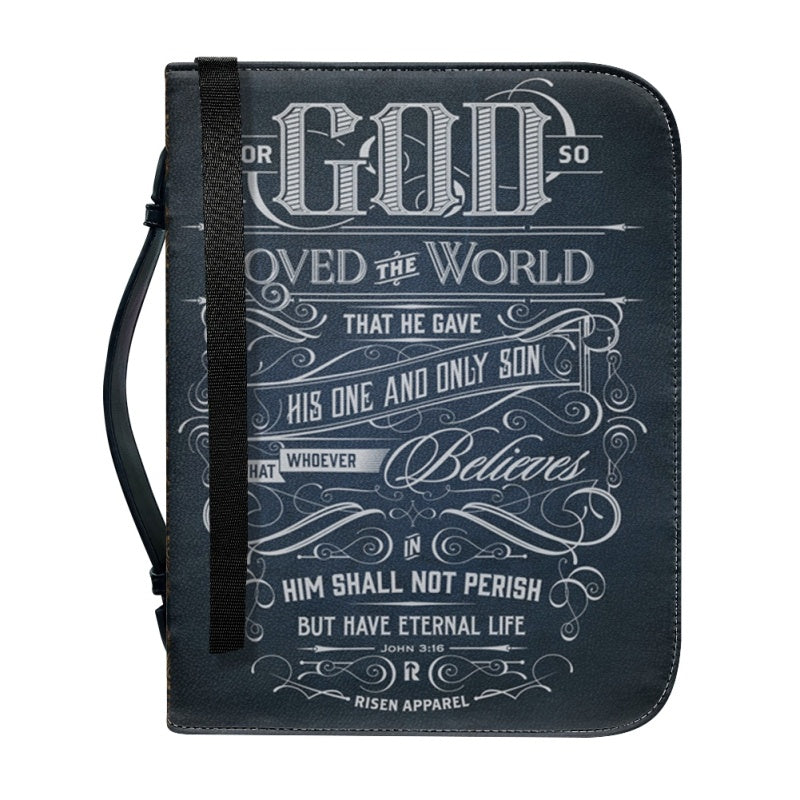 Custom For God So Loved The World Bible Cover