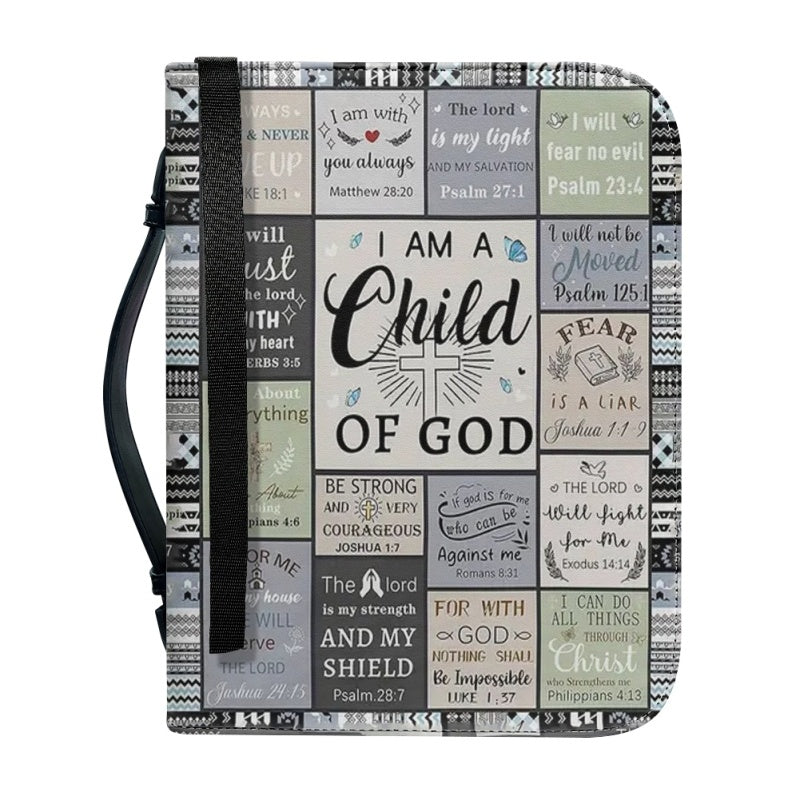 Personalized I Am Child of God Bible Cover